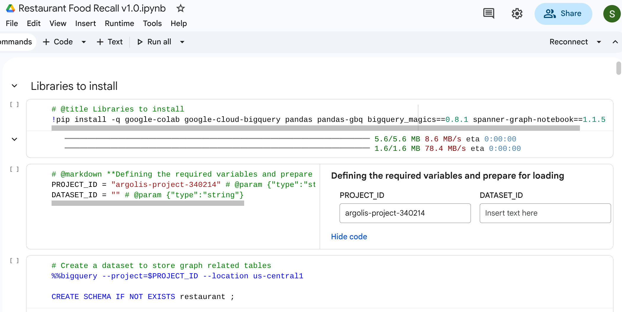 BigQuery Magic ב-Colab