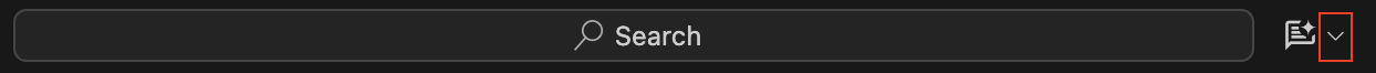 Menu dropdown Gemini Code Assist.