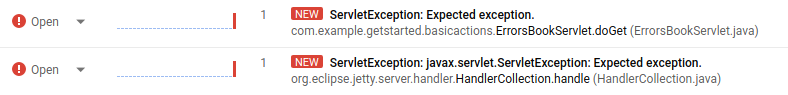 הודעת שגיאה מ-Error Reporting.