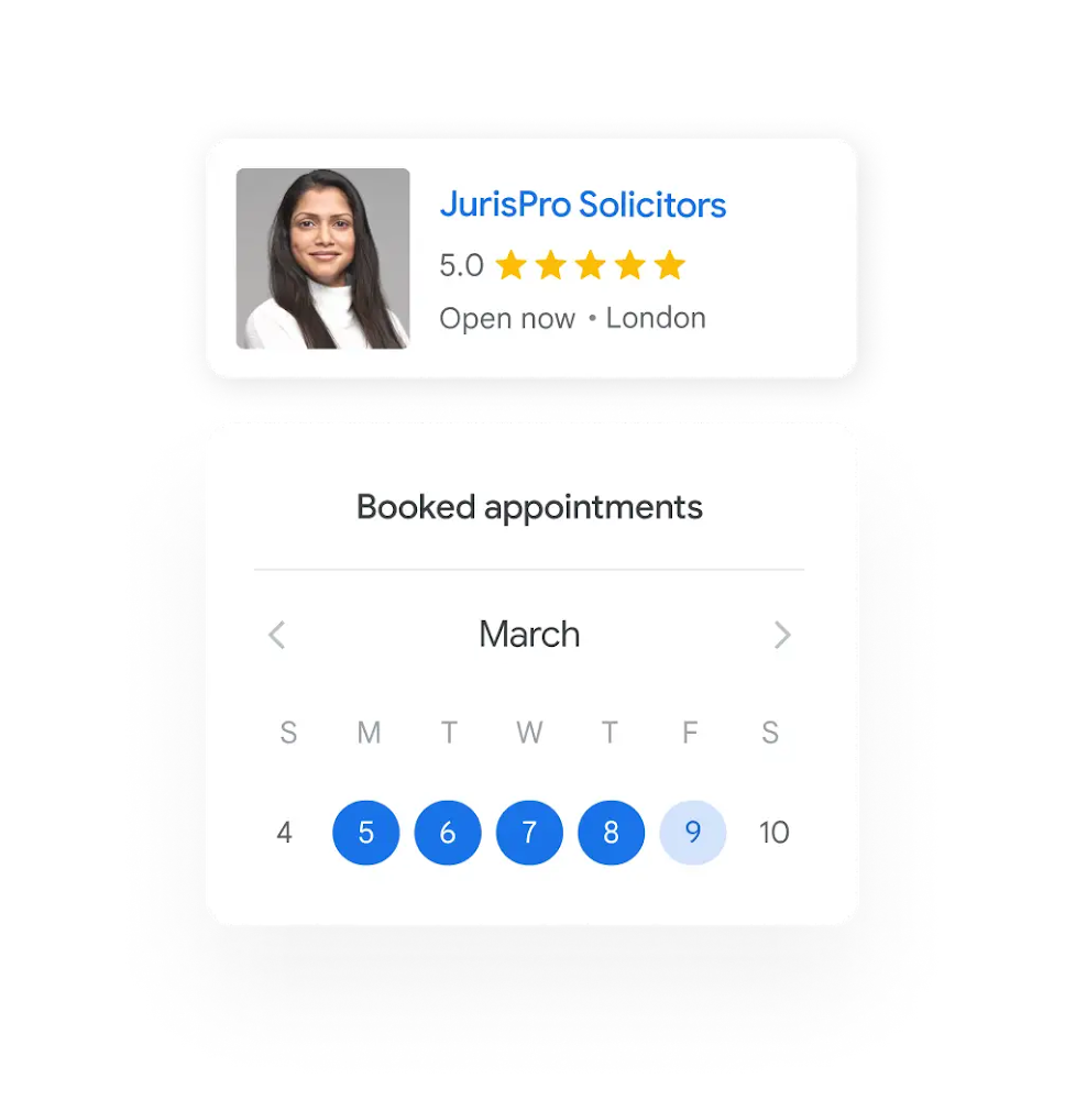 An attorney in a meeting sits at a conference table.